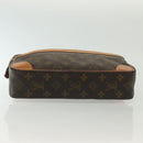 LOUIS VUITTON Monogram Compiegne 28 Clutch Bag M51845 LV Auth 139240-6