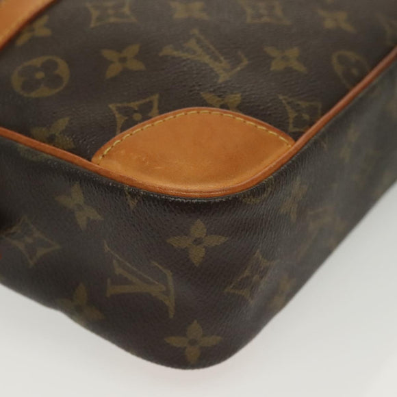 LOUIS VUITTON Monogram Compiegne 28 Clutch Bag M51845 LV Auth 139240