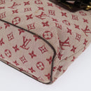 LOUIS VUITTON Monogram Mini Lucille PM Hand Bag Red M92678 LV Auth 139254-15