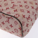 LOUIS VUITTON Monogram Mini Lucille PM Hand Bag Red M92678 LV Auth 139254-17