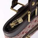 LOUIS VUITTON Monogram Mini Lucille PM Hand Bag Red M92678 LV Auth 139254-9