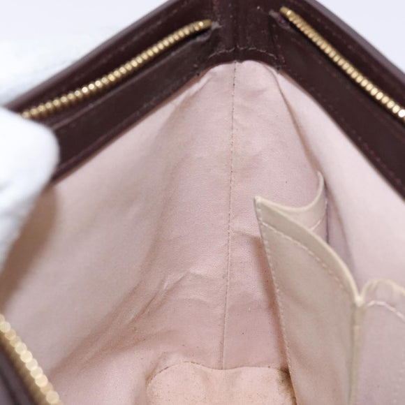 LOUIS VUITTON Monogram Mini Lucille PM Hand Bag Red M92678 LV Auth 139254