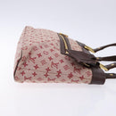 LOUIS VUITTON Monogram Mini Lucille PM Hand Bag Red M92678 LV Auth 139254-3