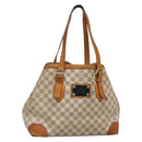 LOUIS VUITTON Damier Azur Hampstead MM Tote Bag N51206 LV Auth 139255-1