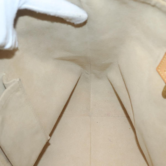 LOUIS VUITTON Damier Azur Hampstead MM Tote Bag N51206 LV Auth 139255