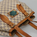 LOUIS VUITTON Damier Azur Hampstead MM Tote Bag N51206 LV Auth 139255-6