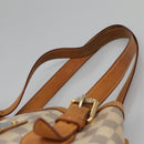 LOUIS VUITTON Damier Azur Hampstead MM Tote Bag N51206 LV Auth 139255-8