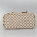 LOUIS VUITTON Damier Azur Hampstead MM Tote Bag N51206 LV Auth 139255-5