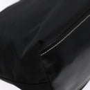 PRADA Tote Bag Nylon Black Silver Auth 139261-17