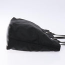 PRADA Tote Bag Nylon Black Silver Auth 139261-3
