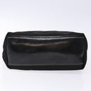 PRADA Tote Bag Nylon Black Silver Auth 139261-5