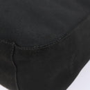 PRADA Tote Bag Suede Gray Silver Auth 139262-15