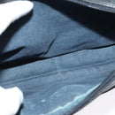 GUCCI GG Supreme Sherry Line Shoulder Bag PVC Navy Gold 904 02 049 Auth 139268-21