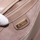 GUCCI Shoulder Bag Leather Beige Gold 001 115 4425 Auth 139269-20