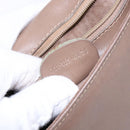 GUCCI Shoulder Bag Leather Beige Gold 001 115 4425 Auth 139269-12