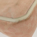 GUCCI GG Canvas Shoulder Bag Pink Gold 146244 Auth 139270-10