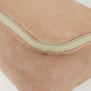 GUCCI GG Canvas Shoulder Bag Pink Gold 146244 Auth 139270-11