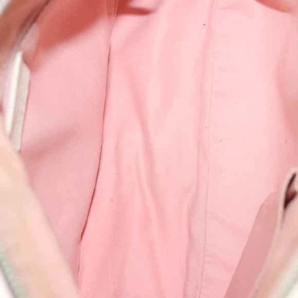 GUCCI GG Canvas Shoulder Bag Pink Gold 146244 Auth 139270