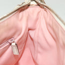 GUCCI GG Canvas Shoulder Bag Pink Gold 146244 Auth 139270-18