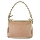 GUCCI GG Canvas Shoulder Bag Pink Gold 146244 Auth 139270-3