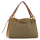 GUCCI Tote Bag Canvas Beige 109133 Auth 139271-1