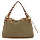 GUCCI Tote Bag Canvas Beige 109133 Auth 139271-2