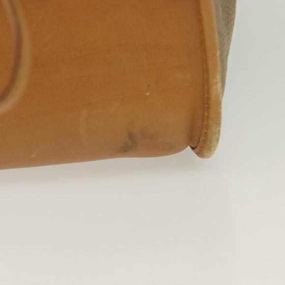 GUCCI Tote Bag Canvas Beige 109133 Auth 139271