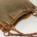 GUCCI Tote Bag Canvas Beige 109133 Auth 139271-7