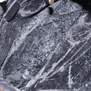 GUCCI Bamboo Shoulder Bag Suede 2way Black Gold 001 3754 1638 Auth 139273-17