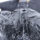 GUCCI Bamboo Shoulder Bag Suede 2way Black Gold 001 3754 1638 Auth 139273-19