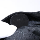 GUCCI Bamboo Shoulder Bag Canvas 2way Black Silver 001 2123 1577 Auth 139274-21