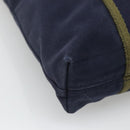 HERMES Fourre Tout Cabas Tote Bag Canvas Navy Auth 139285-14