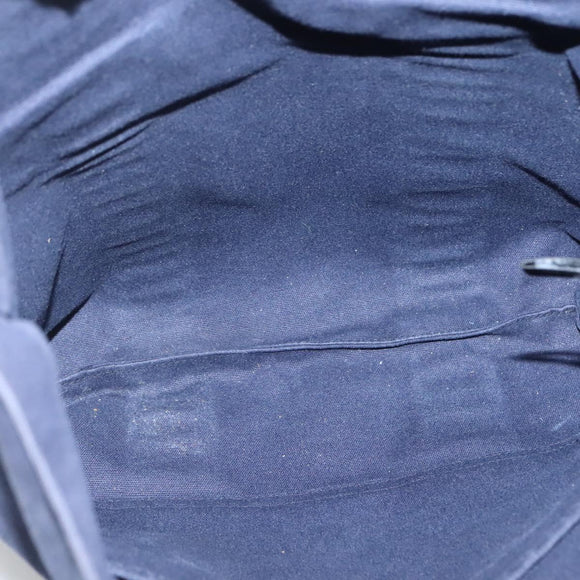 HERMES Fourre Tout Cabas Tote Bag Canvas Navy Auth 139285