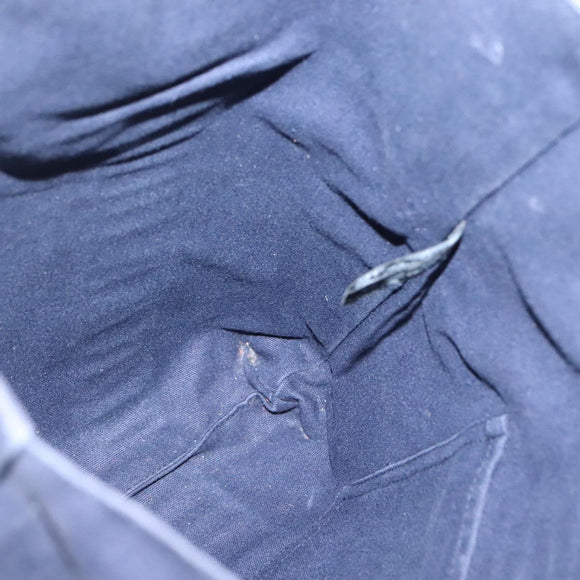 HERMES Fourre Tout Cabas Tote Bag Canvas Navy Auth 139285