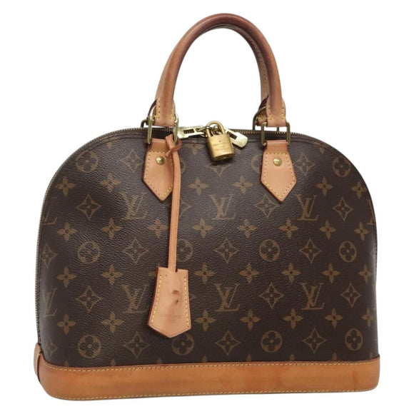 LOUIS VUITTON Monogram Alma PM Hand Bag M53151 LV Auth 139291