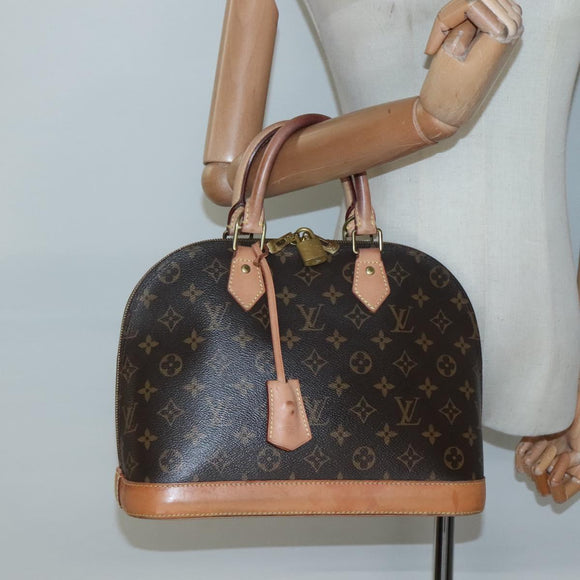 LOUIS VUITTON Monogram Alma PM Hand Bag M53151 LV Auth 139291