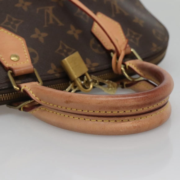 LOUIS VUITTON Monogram Alma PM Hand Bag M53151 LV Auth 139291