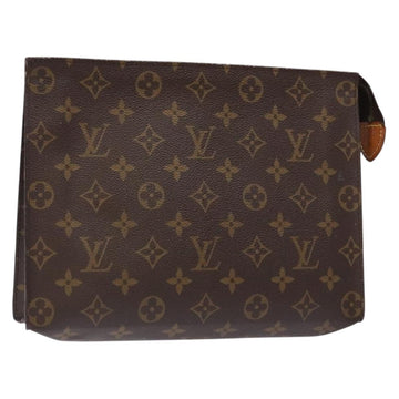 LOUIS VUITTON Monogram Poche Toilette 26 Pouch M47542 LV Auth 139292