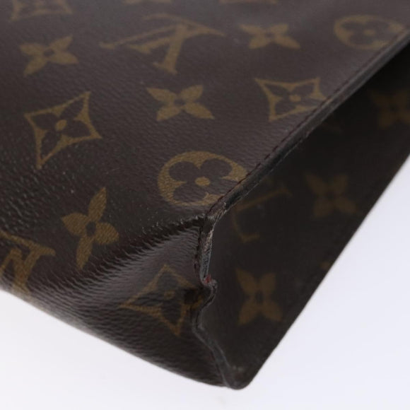 LOUIS VUITTON Monogram Poche Toilette 26 Pouch M47542 LV Auth 139292