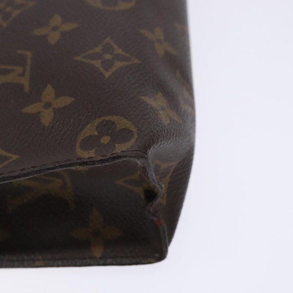 LOUIS VUITTON Monogram Poche Toilette 26 Pouch M47542 LV Auth 139292