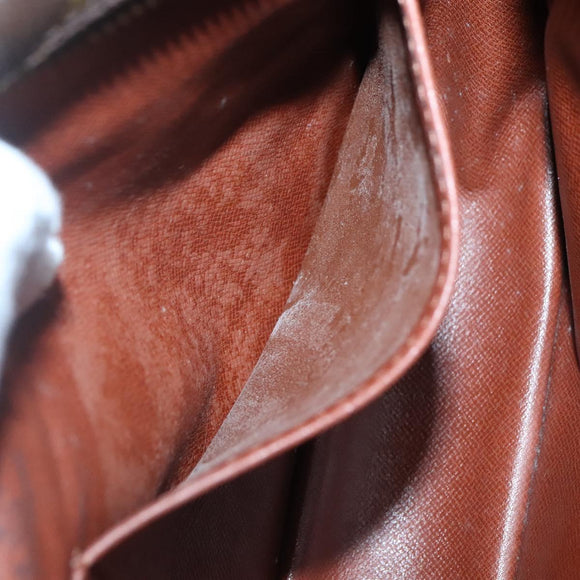 LOUIS VUITTON Monogram Compiegne 28 Clutch Bag M51845 LV Auth 139295