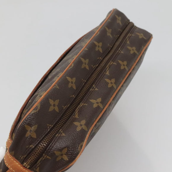 LOUIS VUITTON Monogram Compiegne 28 Clutch Bag M51845 LV Auth 139295