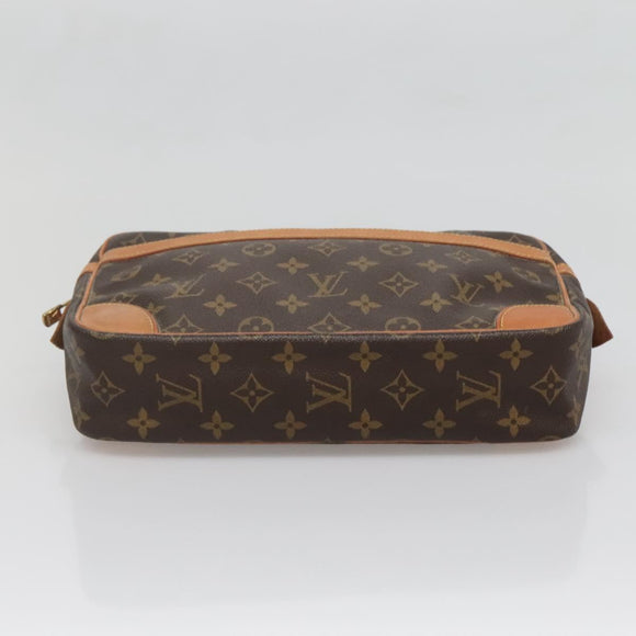 LOUIS VUITTON Monogram Compiegne 28 Clutch Bag M51845 LV Auth 139295