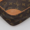 LOUIS VUITTON Monogram Compiegne 28 Clutch Bag M51845 LV Auth 139295-14