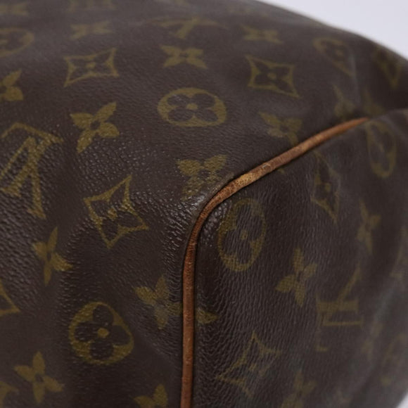 LOUIS VUITTON Monogram Speedy 35 Hand Bag M41524 LV Auth 139298