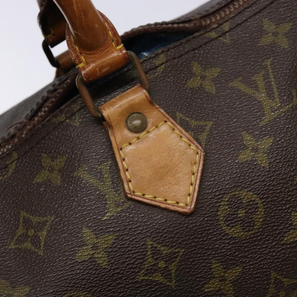 LOUIS VUITTON Monogram Speedy 35 Hand Bag M41524 LV Auth 139298