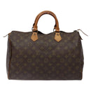 LOUIS VUITTON Monogram Speedy 35 Hand Bag M41524 LV Auth 139298-13