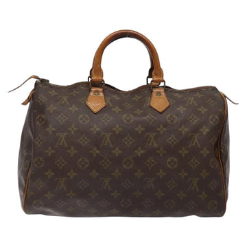 LOUIS VUITTON Monogram Speedy 35 Hand Bag M41524 LV Auth 139298 - 0