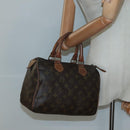 LOUIS VUITTON Monogram Speedy 25 Hand Bag M41528 LV Auth 139299-20