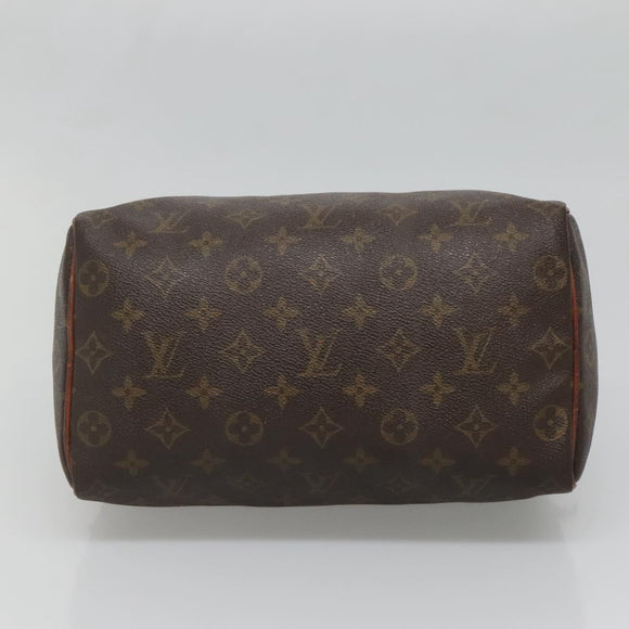 LOUIS VUITTON Monogram Speedy 25 Hand Bag M41528 LV Auth 139299